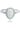 OPAL GLOW ROZELLE WHITE CREATED OPAL RING SILVER
