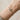 GEORGINI ALCHEMY PAPERCLIP PEARL FOB BRACELET SILVER