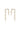NOEL NIGHTS CANDY CANE PEARL EARRINGS GOLD
