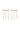RED CARPET BILLBOARD EARRINGS ROSE GOLD