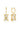 SIGNATURE REGALIA EARRINGS GOLD