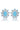 OPAL GLOW BARANGAROO BLUE CREATED OPAL EARRINGS