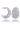 SYDNEY SOIRÉE DOUBLE BAY EARRINGS SILVER