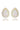 OPAL GLOW ROZELLE WHITE CREATED OPAL EARRINGS GOLD
