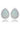 OPAL GLOW ROZELLE WHITE CREATED OPAL EARRINGS SILVER