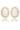 OPAL GLOW BLACKWATTLE WHITE CREATED OPAL EARRINGS GOLD