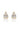 GEORGINI ELEGANT ESSENTIALS 7MM PEAR CUT HIDDEN HALO STUD GOLD