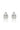 GEORGINI ELEGANT ESSENTIALS 7MM PEAR CUT HIDDEN HALO STUD SILVER