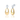 GEORGINI ALCHEMY VOYAGE 925 EARRINGS