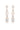 ICONIC BRIDAL CHRISTINA EARRINGS ROSE GOLD