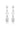 ICONIC BRIDAL CHRISTINA EARRINGS SILVER