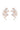 ICONIC BRIDAL HYACINTH EARRINGS ROSE GOLD