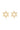 ROCK STAR STAR OF DAVID GOLD EARRINGS