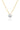 MOISSANITE PENDANT 1TCW IN 9CT YELLOW GOLD