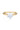 ROUND BRILLIANT CUT 1.25CTW MOISSANITE SOLITAIRE WITH KNIFE EDGE BAND IN YELLOW GOLD