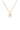 GEORGINI WISTERIA CREATED OPAL PENDANT GOLD