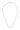 SYDNEY SOIRÉE 2MM TENNIS NECKLACE 42CM SILVER