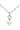 ADAGIO PEARL DUO PENDANT SILVER