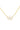 ADAGIO CRESCENT NINE-2-FIVE PEARL NECKLACE GOLD