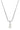 ADAGIO TOUCH OF SPARKLE PEARL NECKLACE SILVER