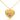 GEORGINI FOREVER HEARTS CLUB POP GOES MY HEART PENDANT GOLD