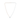 GEORGINI ALCHEMY PAPERCLIP PEARL FOB NECKLACE SILVER