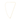 GEORGINI ALCHEMY PAPERCLIP CURB FOB NECKLACE GOLD