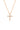 ROCK STAR CROSS ROSE GOLD PENDANT