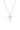 ROCK STAR CROSS SILVER PENDANT