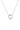 NOEL NIGHTS SLICED STONE NECKLACE SILVER