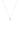 LUXURY LETTERS F INITIAL PENDANT SILVER