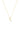 LUXURY LETTERS H INITIAL PENDANT GOLD