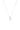 LUXURY LETTERS P INITIAL PENDANT SILVER