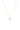 LUXURY LETTERS R INITIAL PENDANT GOLD