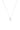 LUXURY LETTERS R INITIAL PENDANT SILVER