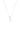 LUXURY LETTERS V INITIAL PENDANT SILVER