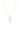 LUXURY LETTERS W INITIAL PENDANT GOLD