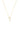 LUXURY LETTERS X INITIAL PENDANT GOLD