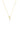 LUXURY LETTERS Y INITIAL PENDANT GOLD