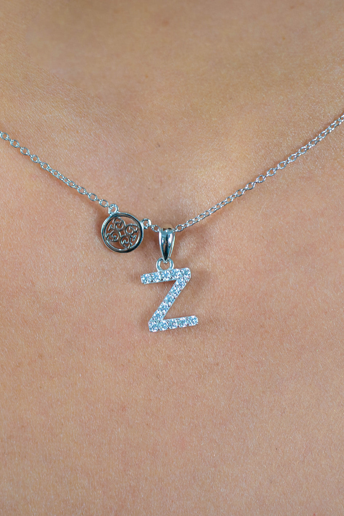 LUXURY LETTERS Z INITIAL PENDANT SILVER