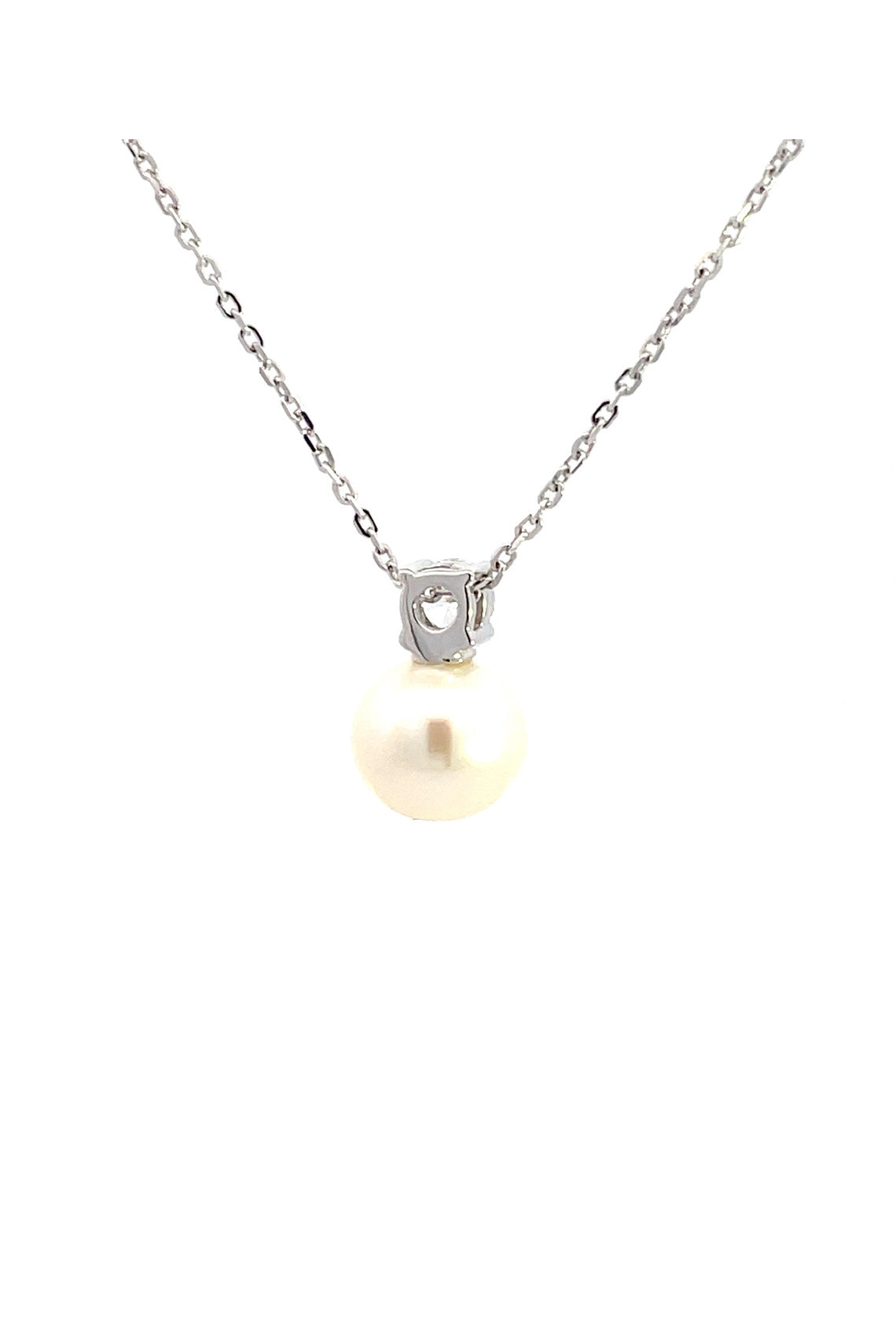 OCEANS NOOSA FRESHWATER PEARL NECKLACE SILVER