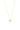 SWEETHEART SPARKLY HEART PENDANT GOLD