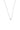 SWEETHEART HEART CHAIN NECKLACE PINK SILVER
