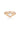 NOEL NIGHTS SLICED STONE RING ROSE GOLD