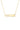GEORGINI THE LAYERED EDIT GILDED PENDANT GOLD