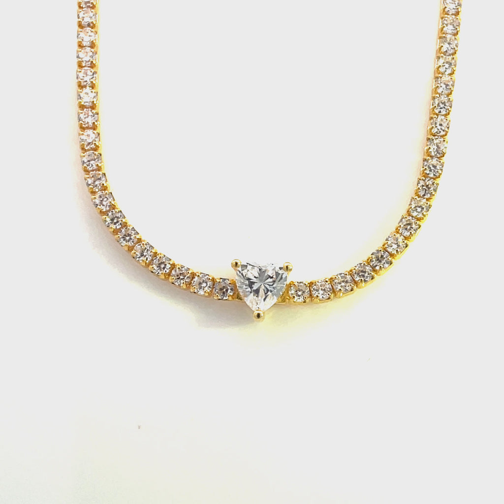 9.66 Carats F-VS Men's Diamond Tennis Chain Necklace 14k Yellow Gold –  Liori Diamonds