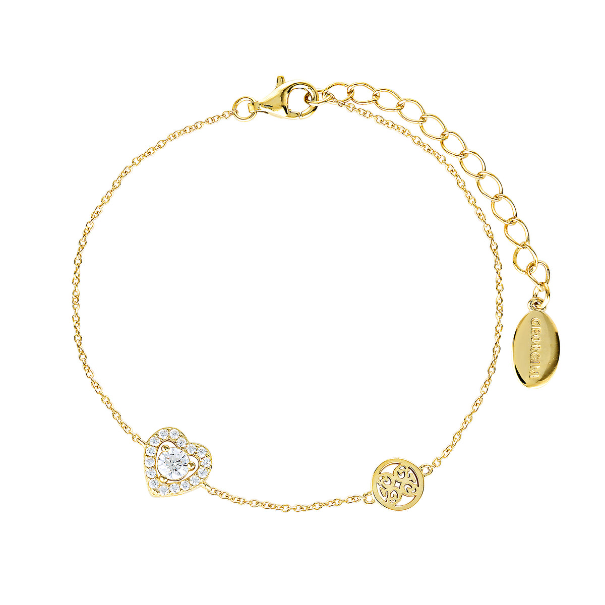 SIGNATURE SEALED WITH A KISS BRACELET GOLD – Georgini International