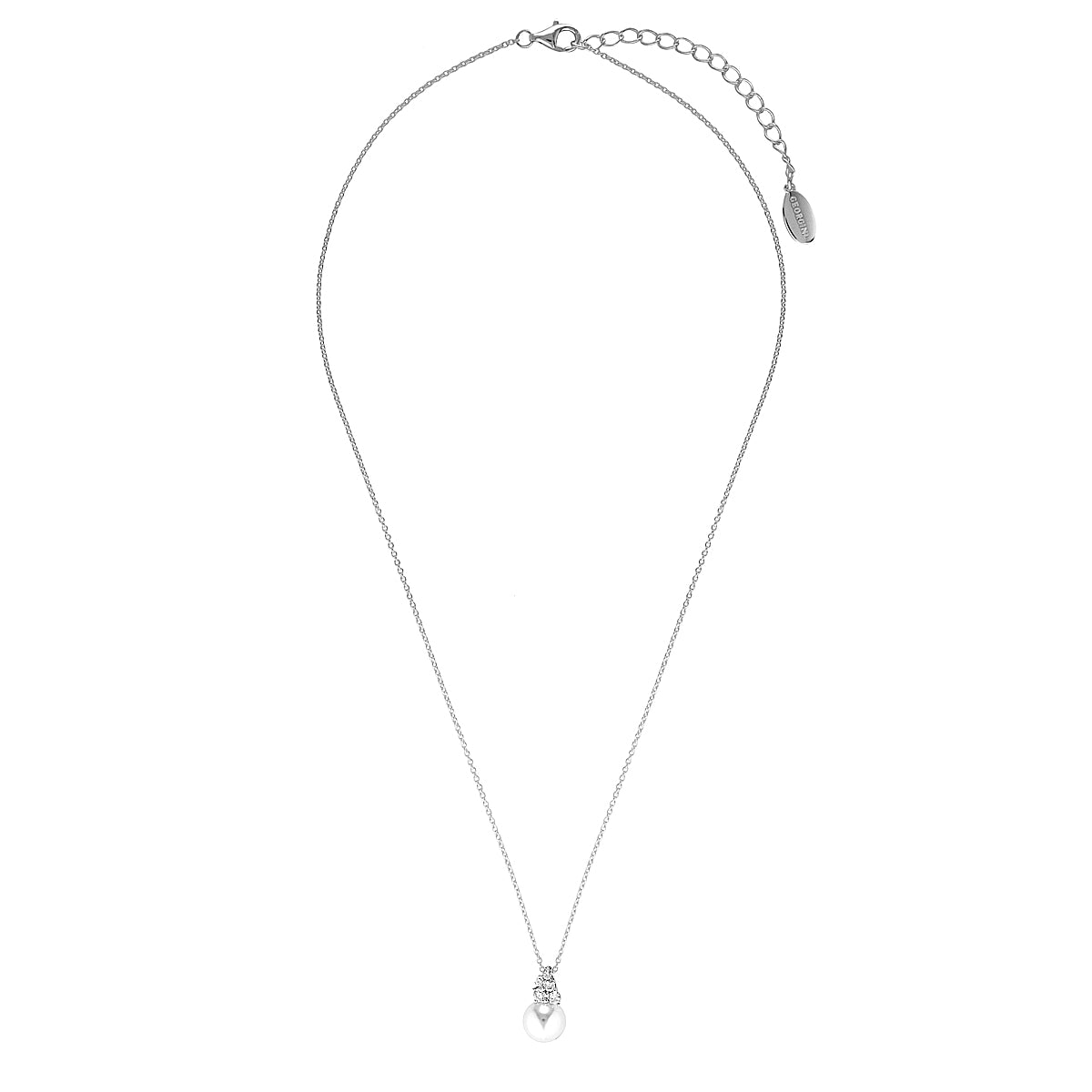 RED CARPET GOVENORS NECKLACE SILVER