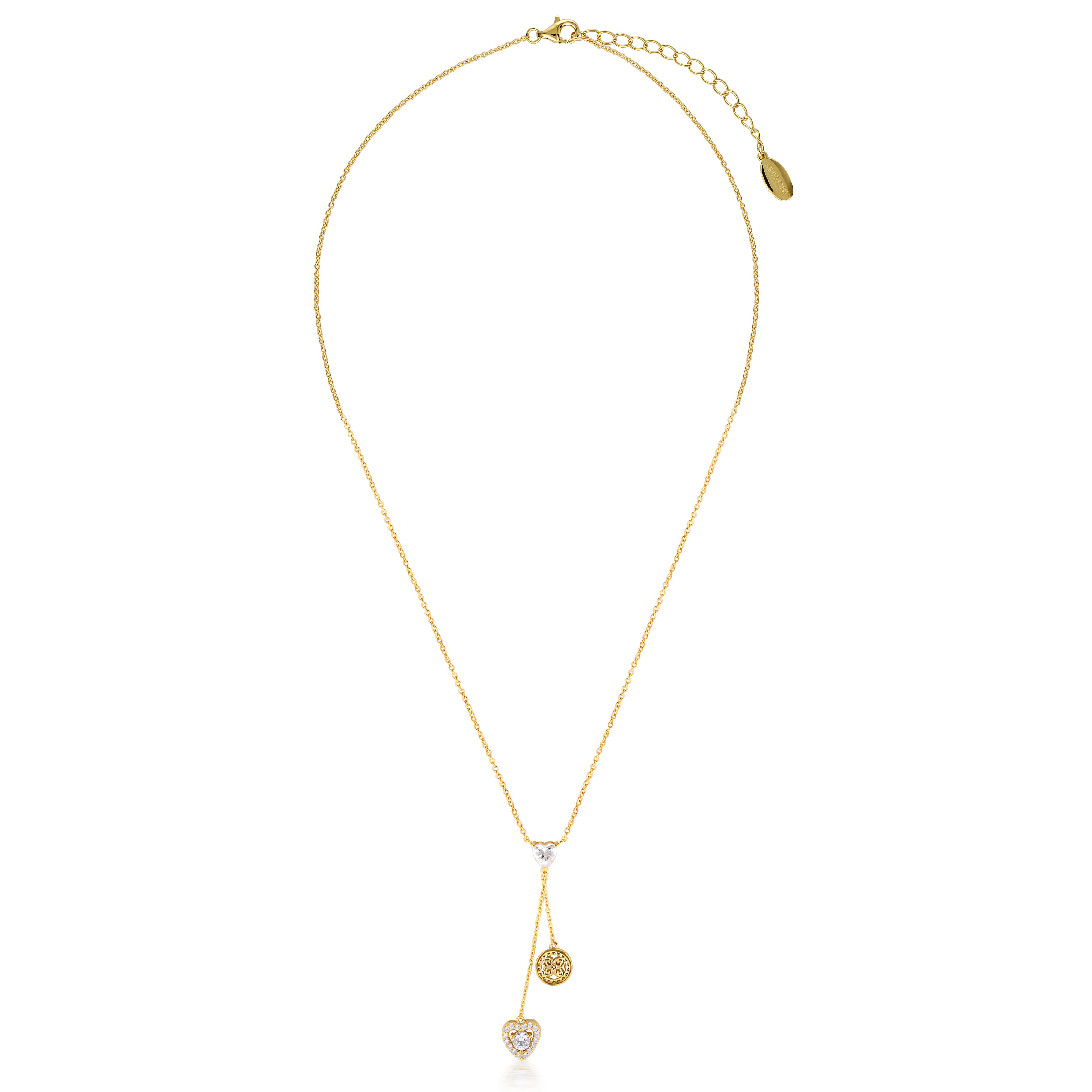 SIGNATURE SEALED WITH A KISS LARIAT ROSE GOLD
