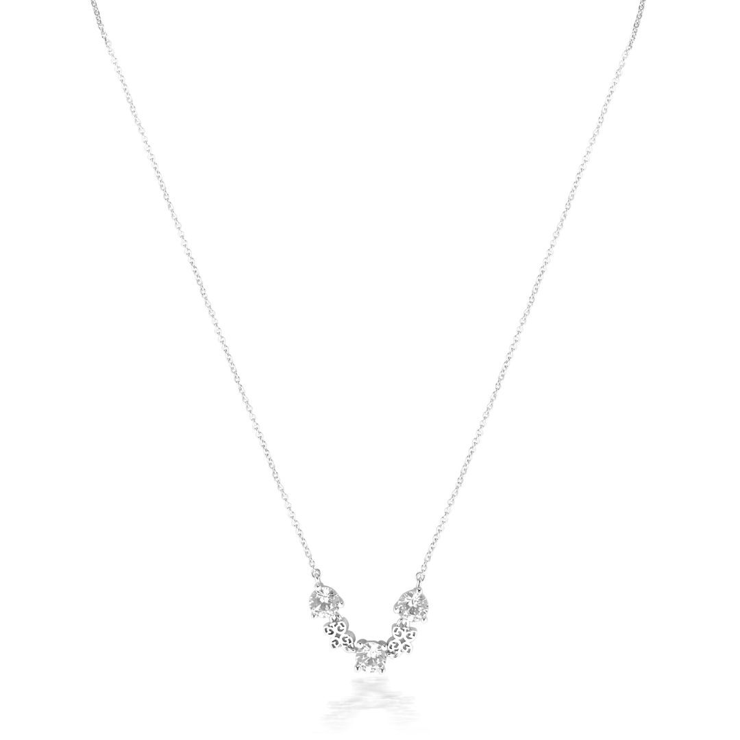 SIGNATURE HISTORY NECKLACE SILVER